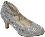 GIRLS DRESSY SHOES (2434313) SILVER